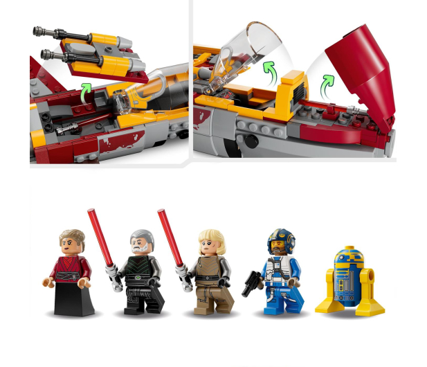 LEGO Star Wars 75364 E-Wing Nowej Republiki kontra Myśliwiec - 1170598 - zdjęcie 7